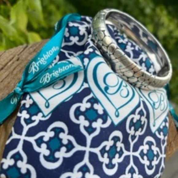 Brighton Pebble Wide Hinged Bracelet - Picture 3 of 3